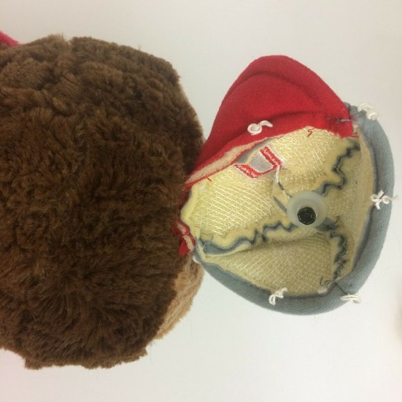 Pillow Pets Ohio State Buckeyes Plush Large 18" Mascot NCAA Stuffed Animal Toy - Picture 3 of 12